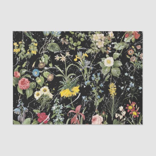 Millefleur 10lb-papier, wit tissuepapier (Voorkant)