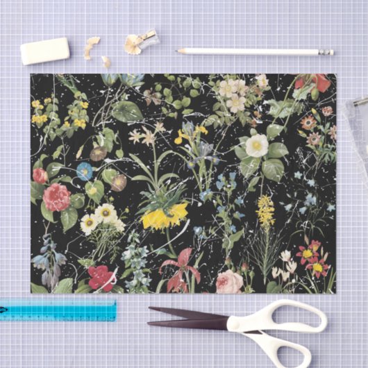 Millefleur 10lb-papier, wit tissuepapier (Craft)