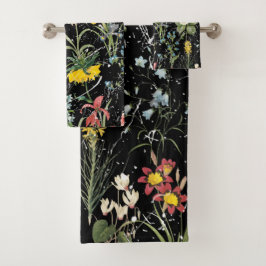 Millefleur badkamer handdoek set