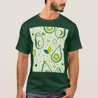 Millen van avocado-halveren t-shirt