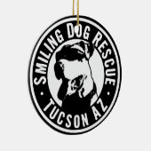 Millen van honden keramisch ornament (Rechts)