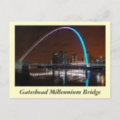 Millenium Bridge, Gateshead Briefkaart (Voorkant)