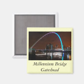 Millenium Bridge, Gateshead Magneet (Voorkant / Achterkant)