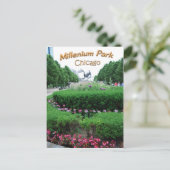 Millenium Park Bandshell Briefkaart (Staand voorkant)