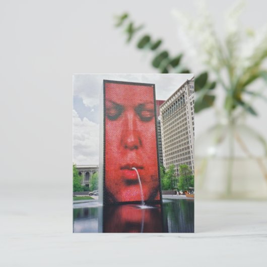 Millenium Park Briefkaart (Staand voorkant)