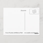 Millenium Park Briefkaart (Achterkant)