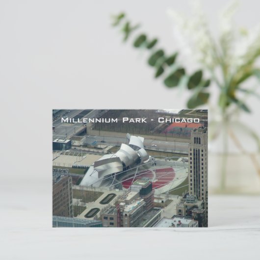 Millenium Park Briefkaart (Staand voorkant)