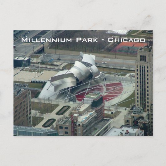 Millenium Park Briefkaart (Voorkant)