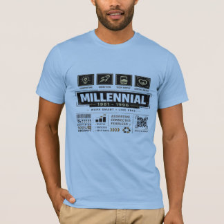 Millennial 1981–1996 Heren T-shirt