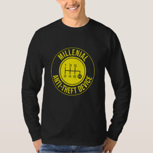 Millennial Anti-Diefstal Apparaat Mannen Cool Hand T-shirt