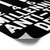 Millennial Anti Theft Device _ Funny Stick Shift Poster (Hoek)