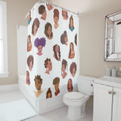 Millennial Bathroom Decor Douchegordijn (In situ)