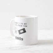 Millennial GenX Funny Gift - Leg het me uit Koffiemok (Voorkant links)