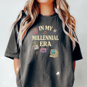 Millennial Grappig Retro T-shirt 90s Feest T-shirt