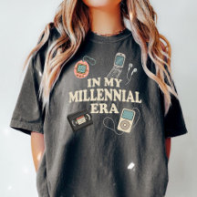 Millennial Grappig Terugblik T-shirt 90s Feest Tsh