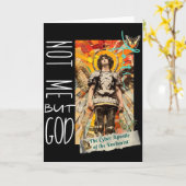 Millennial Heilige De Eucharistie Niet Ik God  Kaart (Gele Bloem)