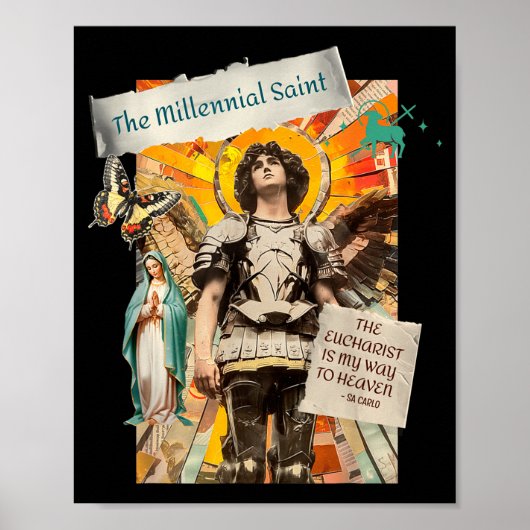 Millennial Heilige De Eucharistie Weg Naar De Heme Poster (Voorkant)