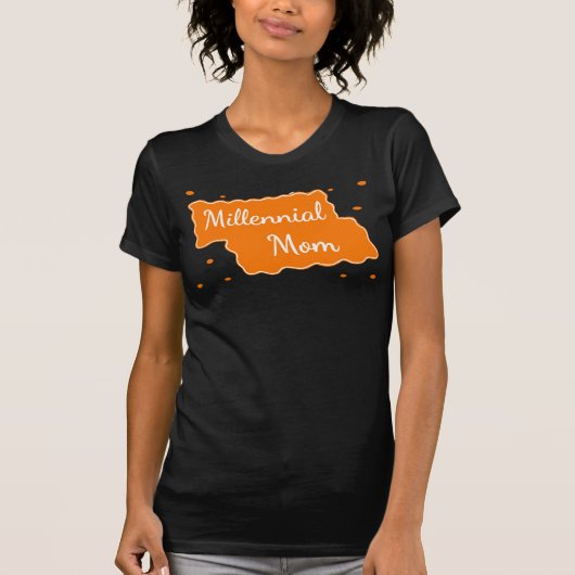 Millennial MaMa Magic 90s Throwback T-shirt (Voorkant)
