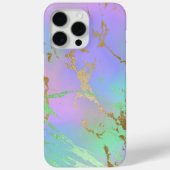 Millennial Marble | Speelse regenboog pastel ombre Case-Mate iPhone Case (Achterkant)