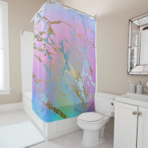 Millennial Marble | Speelse regenboog pastel ombre