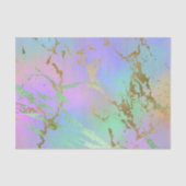 Millennial Marble | Speelse Regenboog Pastel Ombre Tissuepapier (Voorkant)