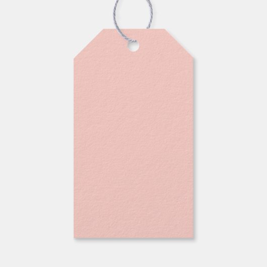 Millennial Pink Cadeaulabel (Achterkant)