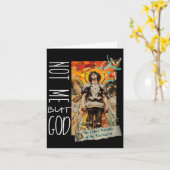 Millennial Saint The Eucharist Not Me God Premium Kaart (Gele Bloem)