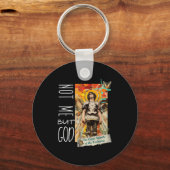 Millennial Saint The Eucharist Not Me God Sleutelhanger (Voorkant)