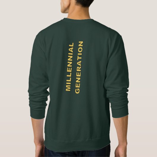 MILLENNIAL Shirt (Achterkant)