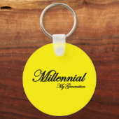 MILLENNIAL Sleutelhanger (Voorkant)