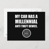 Millennium anti-diefstalkruis briefkaart (Voorkant / Achterkant)