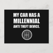 Millennium anti-diefstalkruis briefkaart (Voorkant)