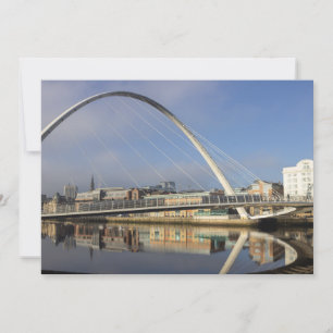 Millennium Bridge, Gateshead, VK Feestdagenkaart