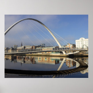 Millennium Bridge, Gateshead, VK Poster