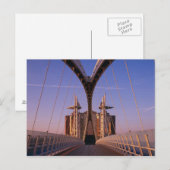 Millennium Bridge, Lowry Center, Salford Briefkaart (Voorkant / Achterkant)