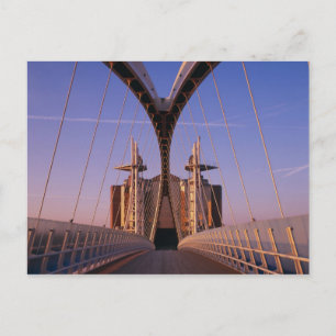 Millennium Bridge, Lowry Center, Salford Briefkaart