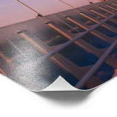 Millennium Bridge, Lowry Center, Salford Foto Afdruk (Hoek)