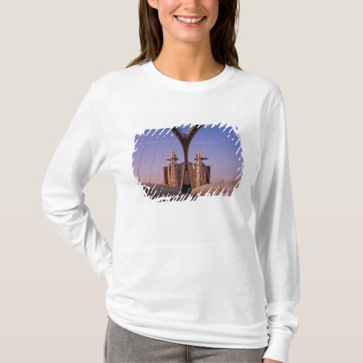 Millennium Bridge, Lowry Centre, Salford T-shirt (Voorkant)