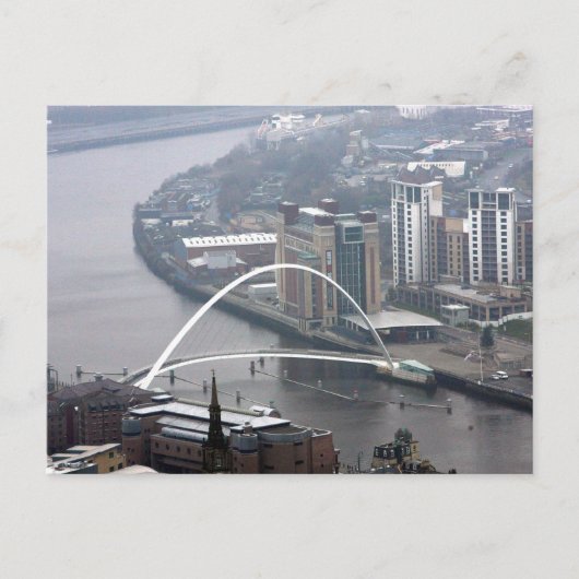 Millennium Bridge Newcastle upon Tyne Briefkaart (Voorkant)