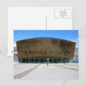 Millennium Center, Cardiff, Wales Briefkaart (Voorkant / Achterkant)