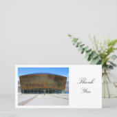 Millennium Center, Cardiff, Wales - Dank u Bedankkaart (Staand voorkant)