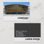 Millennium Center, Cardiff, Wales Visitekaartje (Voorkant / Achterkant)