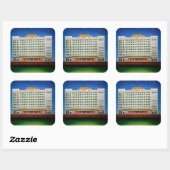 Millennium Mills Vierkante Sticker (Vel)