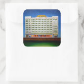 Millennium Mills Vierkante Sticker (Tas)