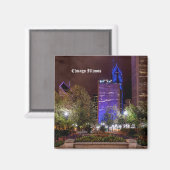 Millennium Park Spring Sason Night Magnet (Voorkant / Achterkant)