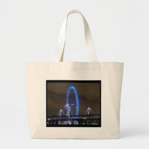 Millennium Wheel London Grote Tote Bag