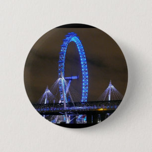 Millennium Wheel London Ronde Button 5,7 Cm