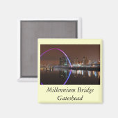 Millenniumbrug, Gateshead Magneet (Voorkant / Achterkant)