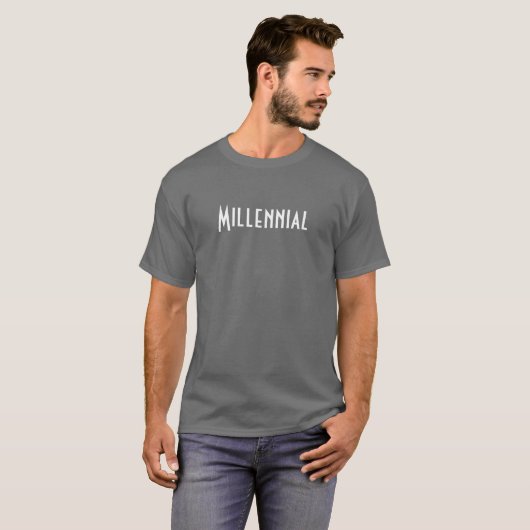 Millenniumjaar Mannen T-Shirt (Voorkant volledig)
