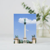 Millenniummonument in Boedapest Briefkaart (Staand voorkant)